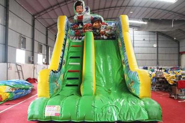 China Corrediça inflável da criança do parque de diversões, corrediça da explosão do tema da patrulha da pata fábrica
