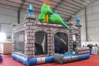 Casa inflável do salto do camaleão com ventilador e jogos de reparação de ar fornecedor
