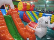 Cidade inflável animal 10x6m do divertimento para o parque de diversões/centro do lazer fornecedor