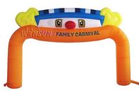 Arco bem-vindo inflável temático do palhaço para o carnaval exterior da família fornecedor