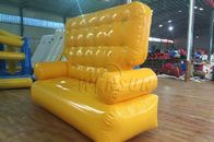 Sofá inflável do sofá da cor amarela a favor do meio ambiente para atividades exteriores fornecedor