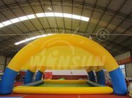 UL quadrado inflável personalizado da piscina do tamanho/aprovação CE/EN14960 fornecedor