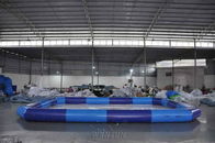 Grande piscina inflável da cor azul/associação hermética para crianças fornecedor