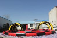 Dos jogos infláveis materiais dos esportes do Pvc arena esportiva inflável com túnel para adultos fornecedor