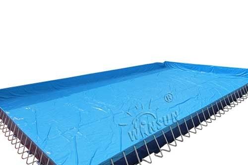 Grande piscina inflável exterior, associação de água inflável quadro fornecedor
