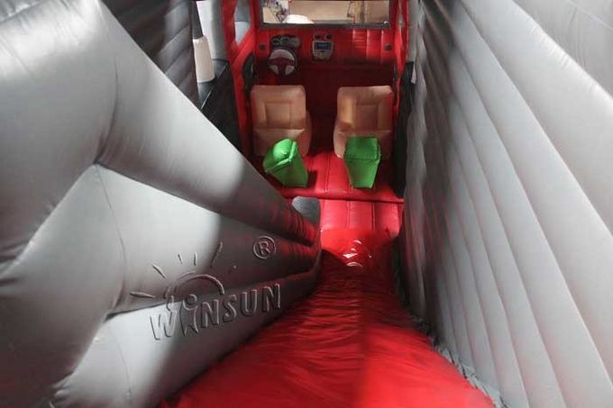 A categoria comercial inflável seca o estilo do caminhão de lixo da corrediça 13.7x4.5m