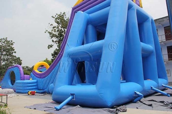 Jogos dos esportes do pontapé de gota/PVC infláveis gigantes corrediça de água 0.9mm feito