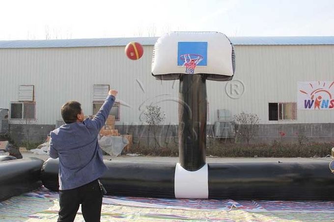 Campo de básquete inflável a favor do meio ambiente para o centro do lazer