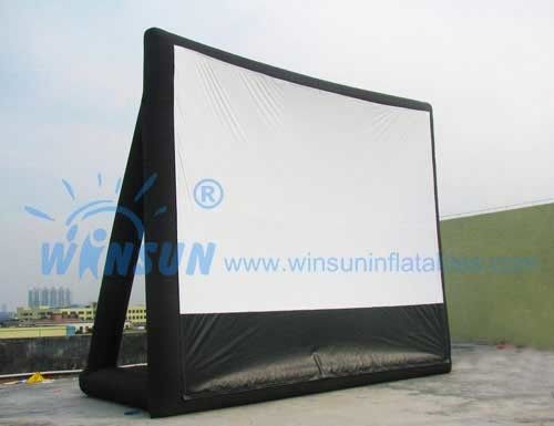 Modelo inflável impermeável, tela de filme inflável 10x5.7m ou 8x4m