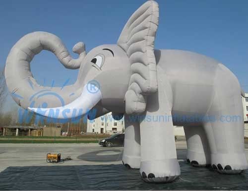 Fogo - elefante inflável retardador, produtos infláveis da propaganda do PVC