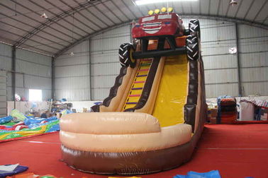 China Material inflável grande do PVC da corrediça do monster truck feito para crianças/adultos fábrica