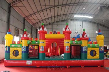China Funland inflável impermeável, polvo Paradise caçoa o campo de jogos inflável fábrica