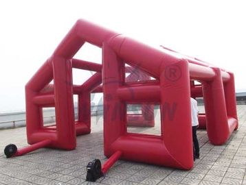 China Barraca inflável do evento da cor vermelha, barraca da explosão do à prova de água grande fábrica