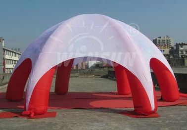 China Barraca inflável personalizada da abóbada do tamanho para anunciar/exposição fábrica