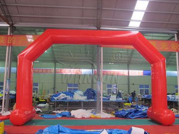 China Fogo - pórtico inflável retardador 3 camadas do PVC feito anunciando fábrica