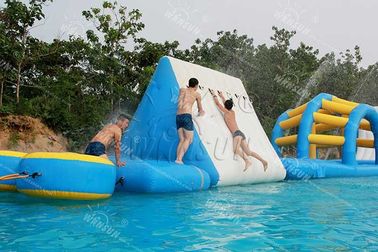 Parque inflável comercial da água do grande tamanho/curso de obstáculo para o parque de diversões