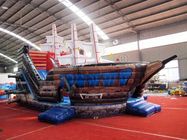 A corrediça seca inflável do estilo do navio de pirata em 10x6x3m/personalizou o tamanho fornecedor