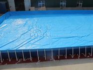 Grande piscina inflável exterior, associação de água inflável quadro fornecedor