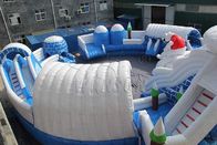 Parque inflável comercial enorme da água, equipamento temático congelado do parque do Aqua fornecedor