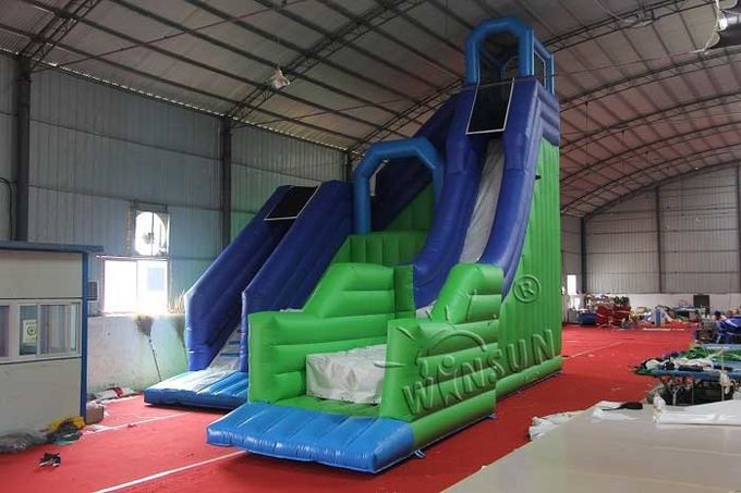 Corrediças de água infláveis comerciais gigantes para o parque de diversões/campo de jogos