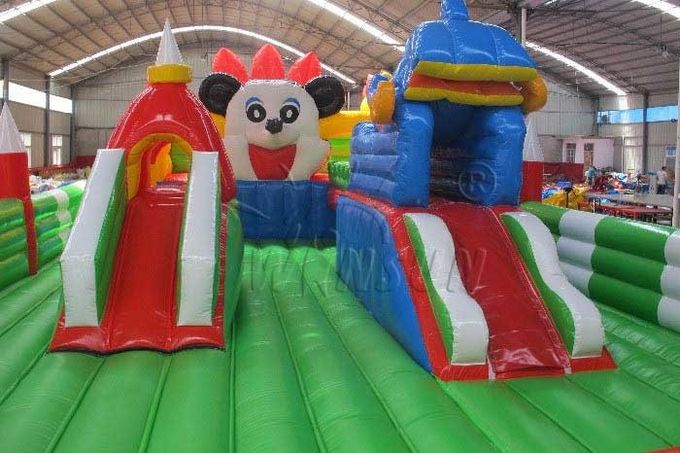Cidade inflável durável do divertimento/campo de jogos Bouncy do castelo para o jardim de infância